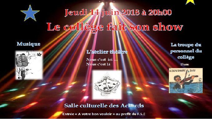 Le Collège fait son Show