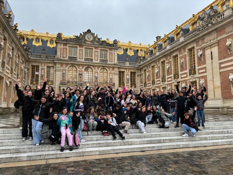 Paris sous la pluie mais dans la bonne humeur !