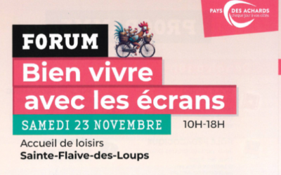 Forum bien vivre avec les écrans